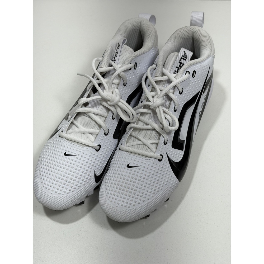 Nike Alpha Menace 4 Varsity Agility x Football Cleats FZ7703-101 Men's Size 12.5